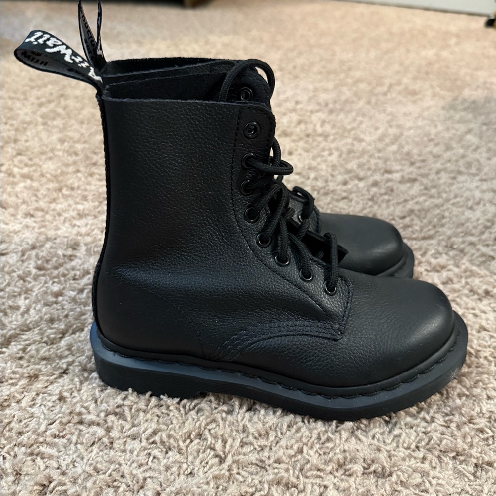 Dr. Martens Black Leather Boots